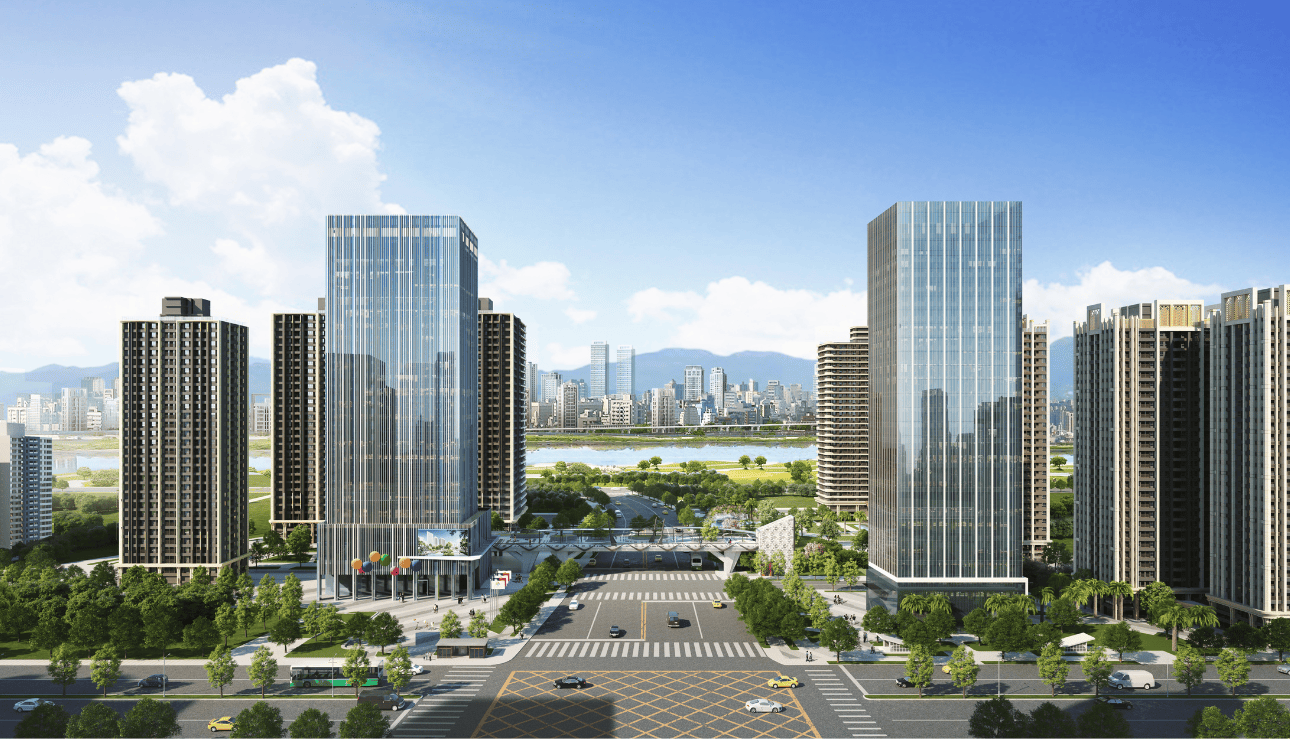 新北第二行政中心建設進入完工倒數，三重市政特區行政量能、產業支撐與公園景觀條件逐步到位，在雙北房市盤整階段，景觀第一排住宅重新成為市場關注焦點。