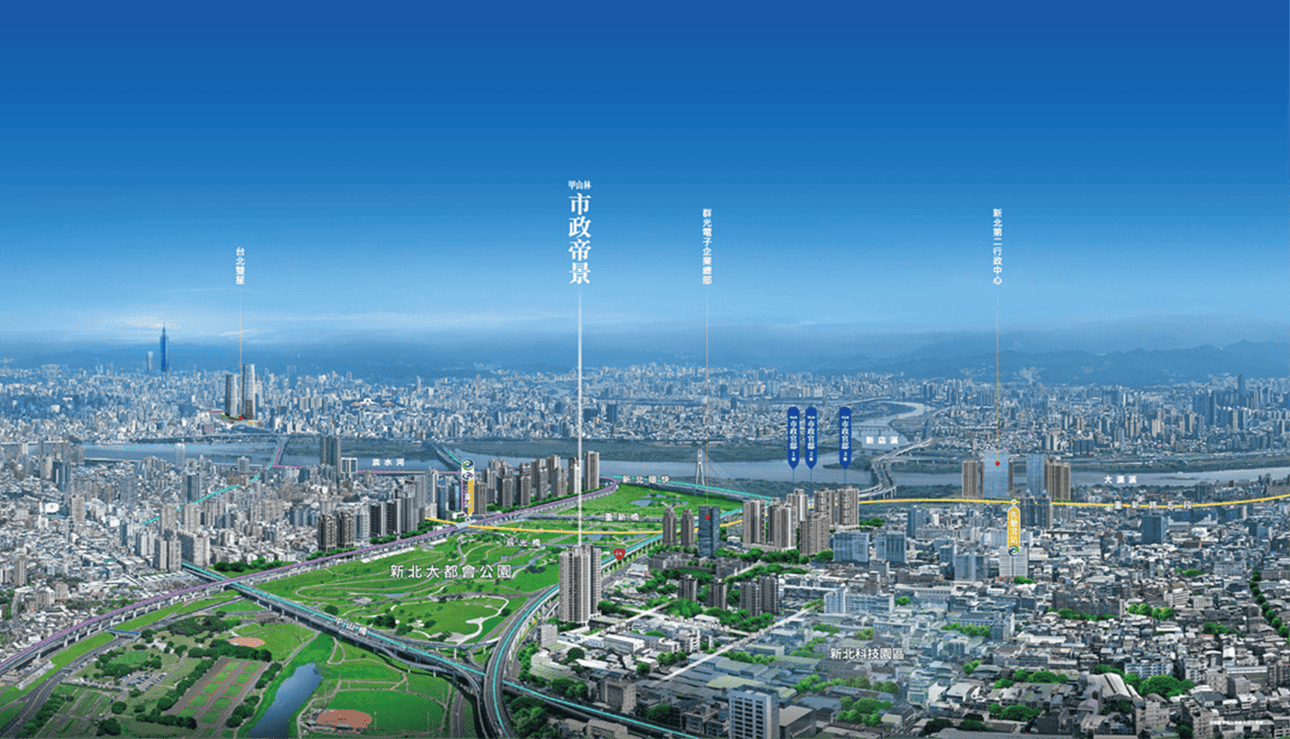 自住剛需族看中發展強勁區域買房置產，輕總價兼顧生活品質與資產配置(3D透視示意圖)