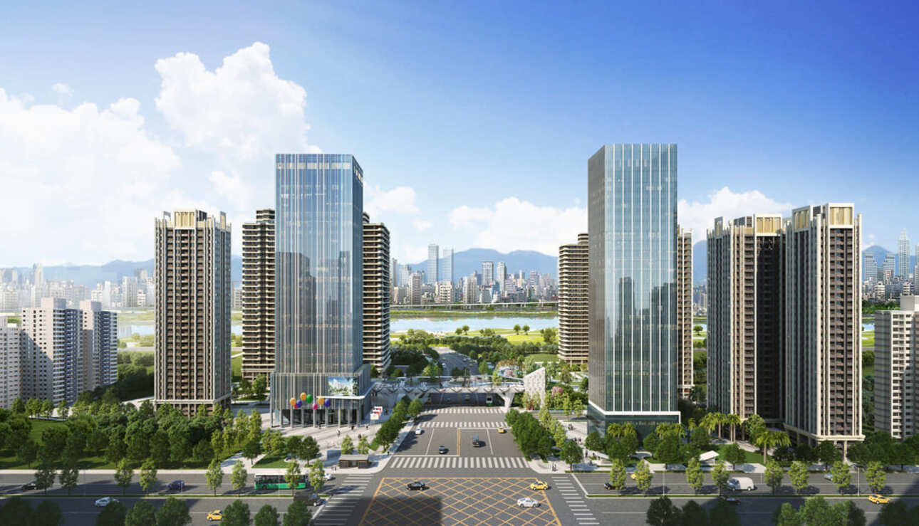 眾所矚目的三重新市政特區、第一期總銷達450億的「都廳大院」終於登場